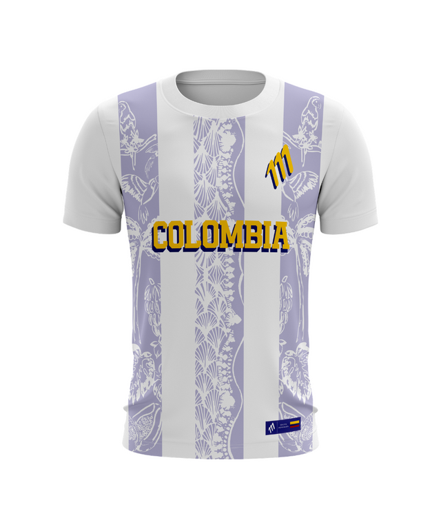 Running tee racer Colombia mujer