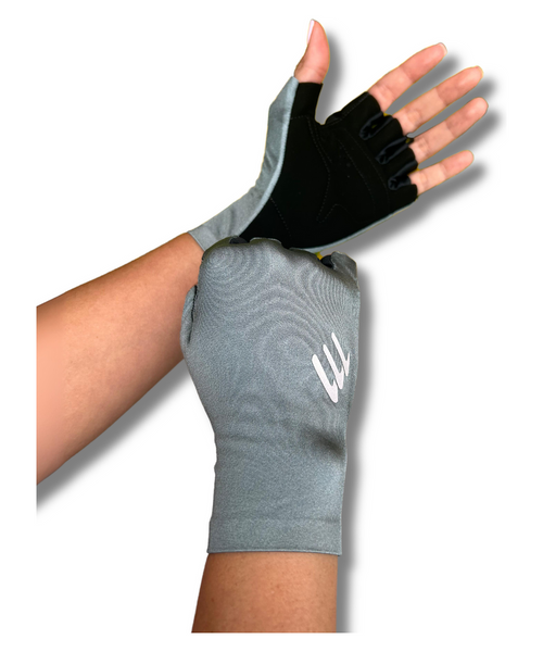 Guantes cortos silver