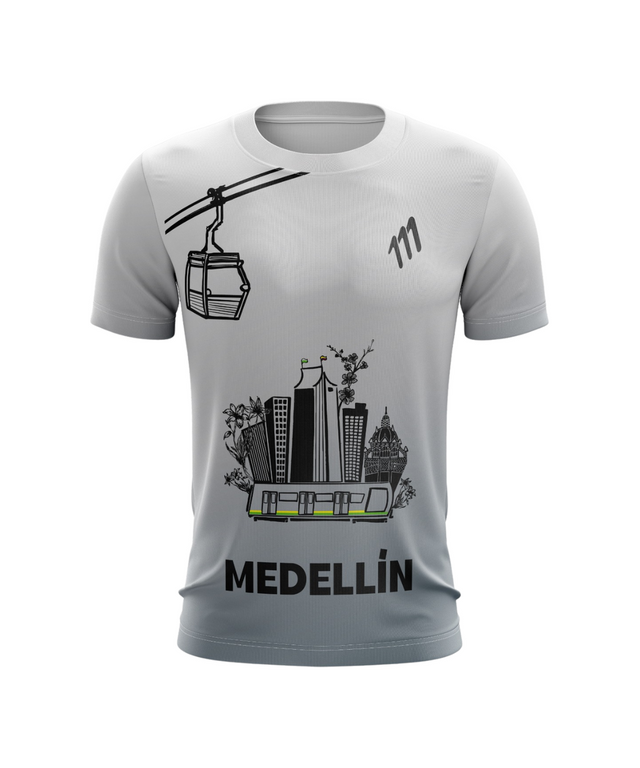 Running tee racer gris edición MM hombre