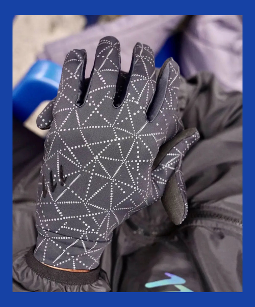 Guantes largos constelación reflectivos
