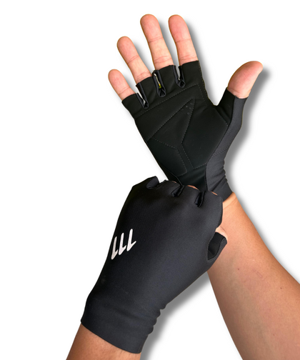 Guantes cortos negros