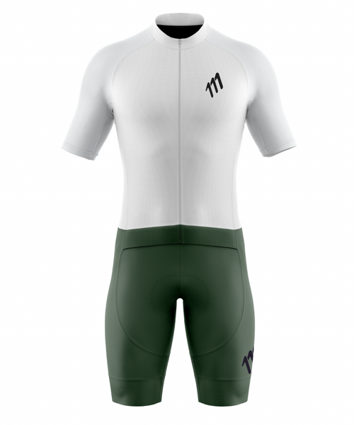 Women's aero olive triathlon suit