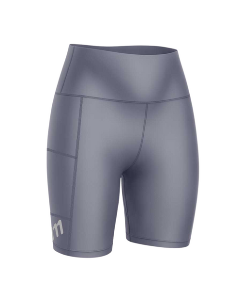 Women's gray running trainer leggings