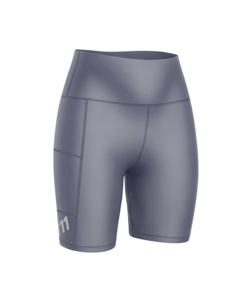 Licra de running trainer gris de mujer
