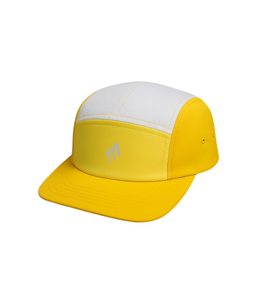 Yellow running cap
