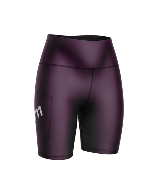 Women's racerback grape running tights