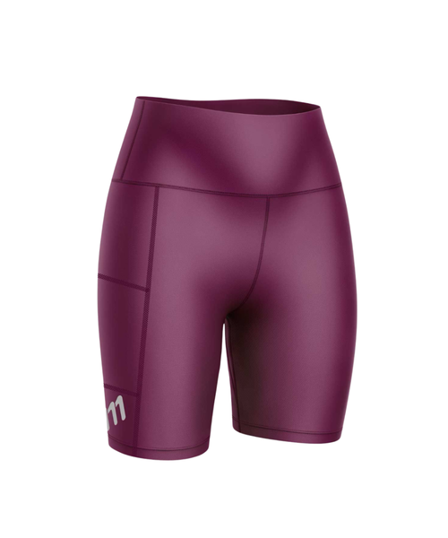 Women's Trainer Burgundy Running Tights