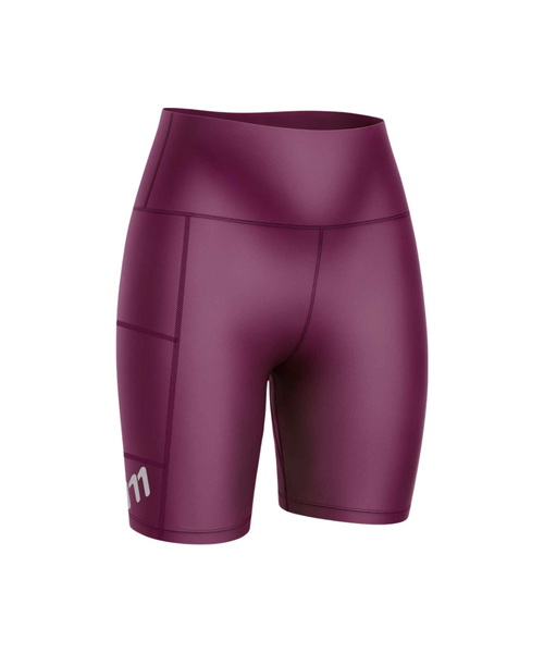 Licra de running trainer vinotinto de mujer