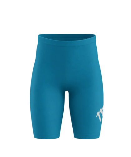Licra de running racer turquesa de hombre