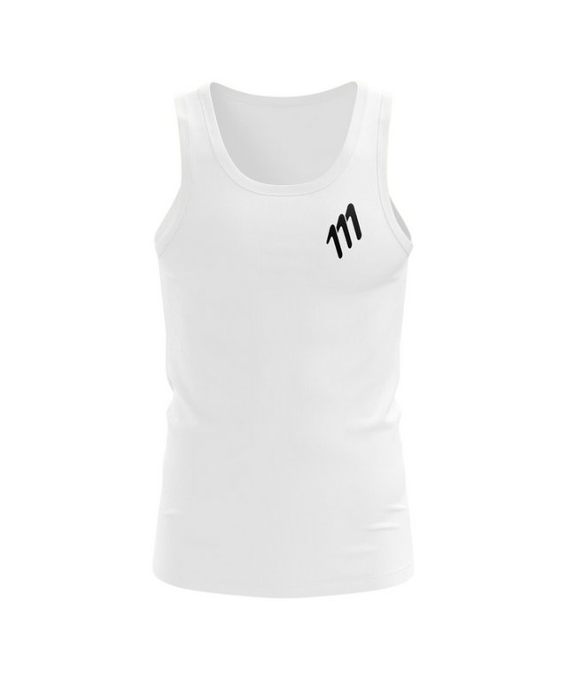 Running tank racer blanco hombre