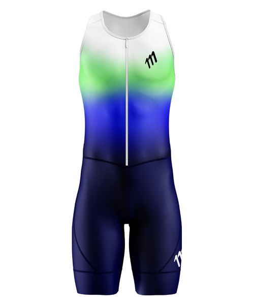 Traje triatlón sprinter manga sisa Abisso mujer