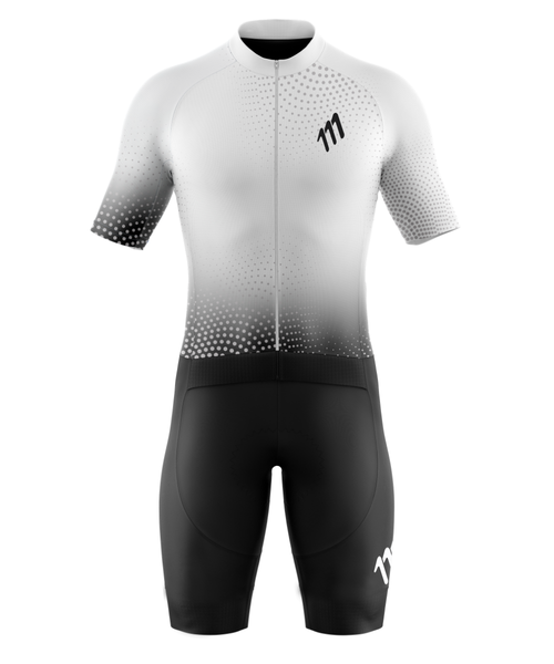 Men's olive aero triathlon suit