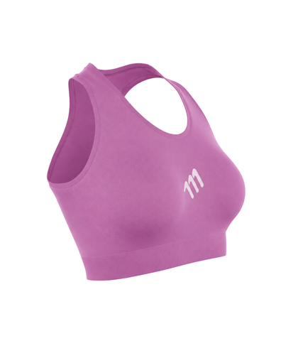 Top deportivo sin costuras cargo violet light