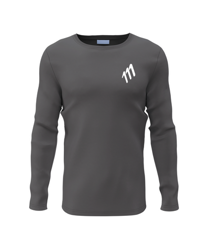 Camiseta manga larga shadow de running mujer