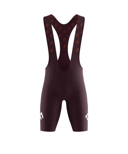 Bib short racer terracota mujer