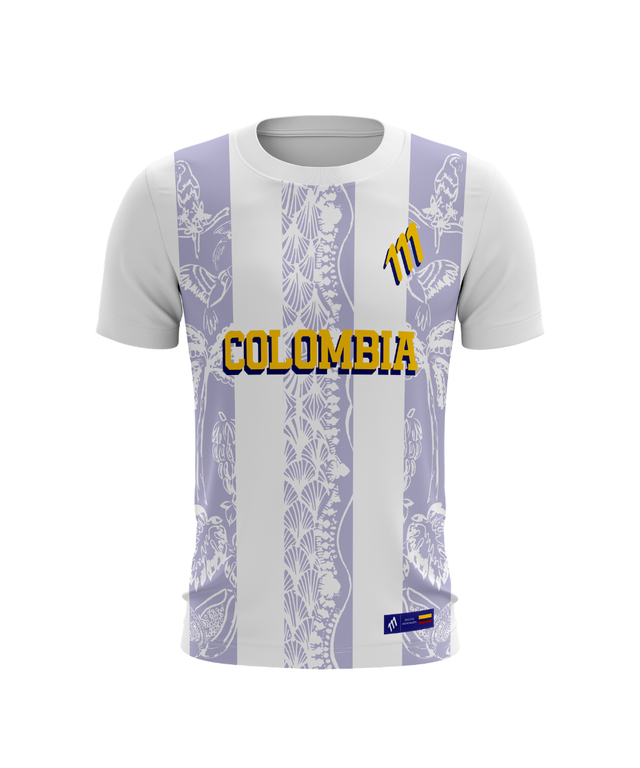 Running tee racer Colombia mujer