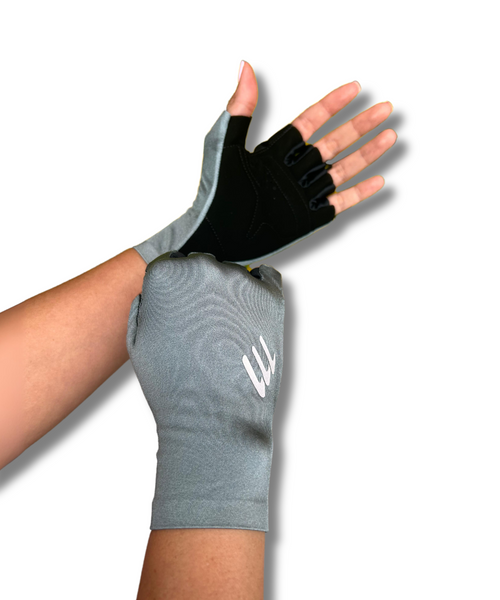 Guantes cortos silver