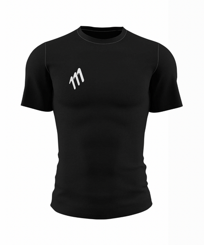 Camiseta Team 111 hombre negra