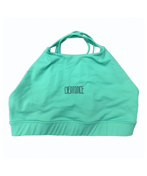 Aquamarine 111 sports bra with straps