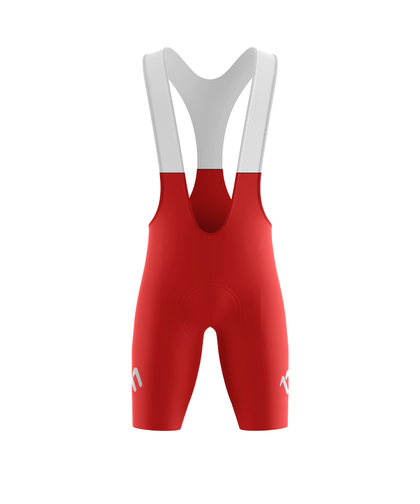 Bib Short racer cherry hombre
