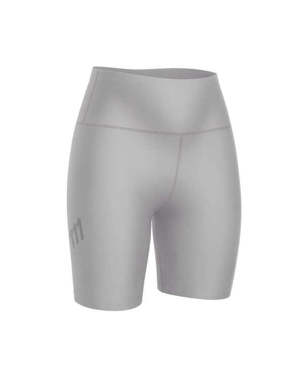 Licra de running racer silver de mujer sin costura