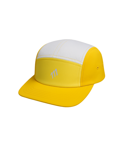 Yellow running cap