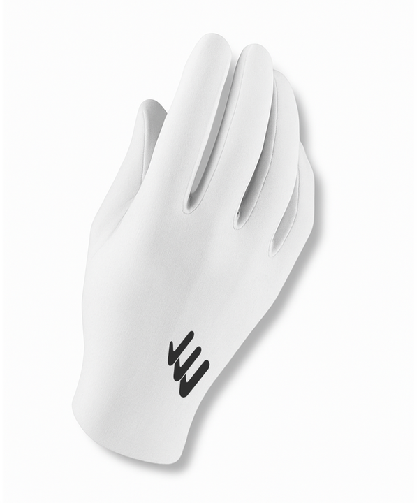 Half distance full finger gloves