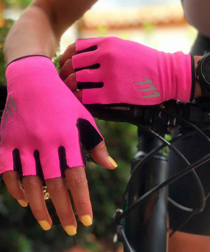 Guantes cortos rose