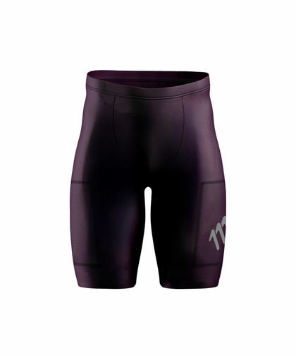 Licra de running racer uva de hombre