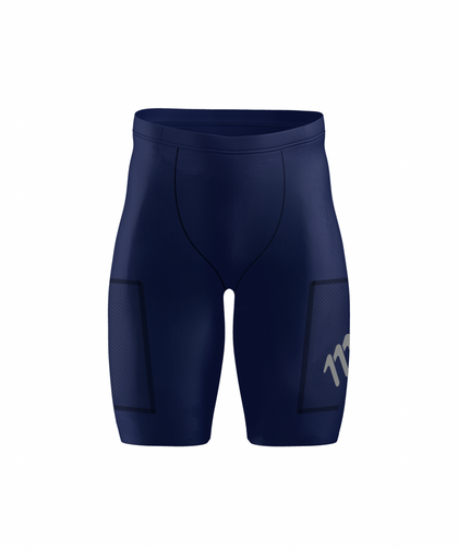 Men's Navy Racer Running Tights