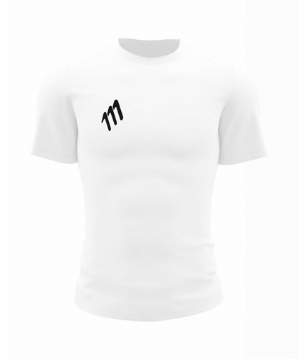Camiseta Team 111 oversize mujer blanca