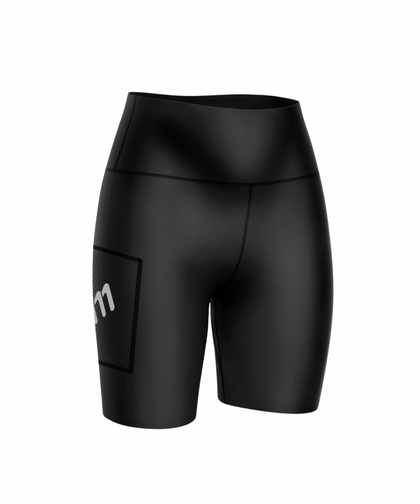 Licra de running racer negra de mujer