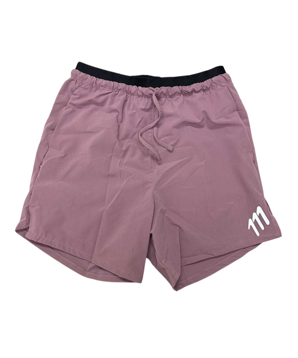 Pantaloneta de running racer palo de rosa hombre