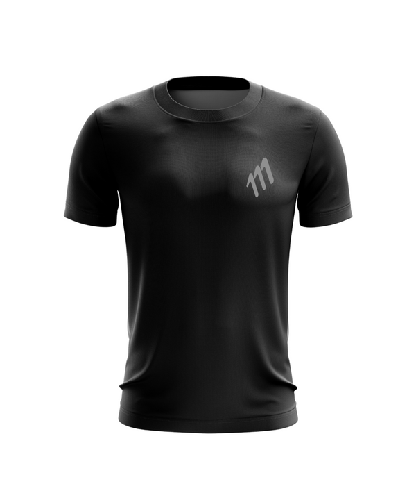 Running tee élite negra hombre