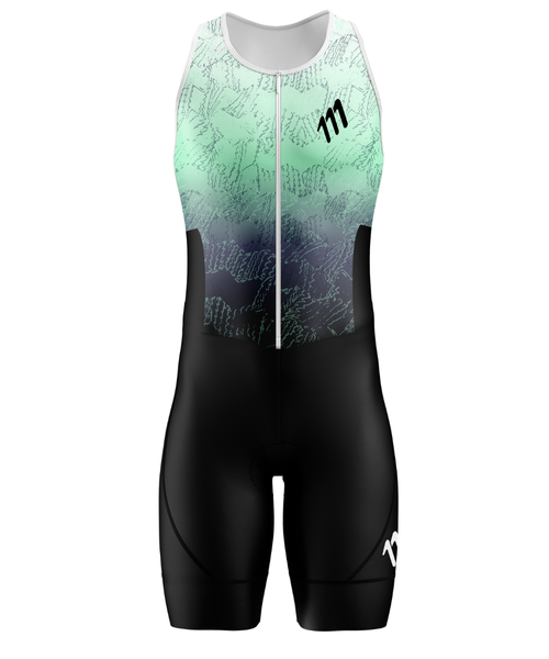 Traje triatlón racer manga sisa prisma hombre