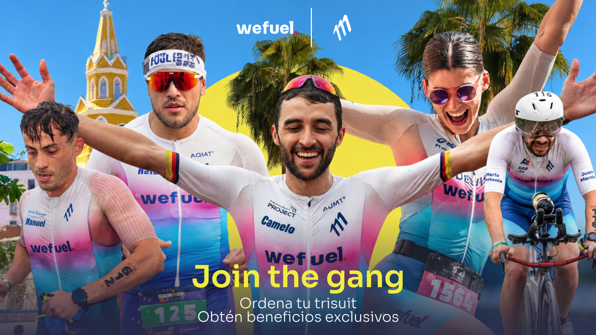 111 × wefuel. Join the gang: ordena tu trisuit y obtén beneficios exclusivos