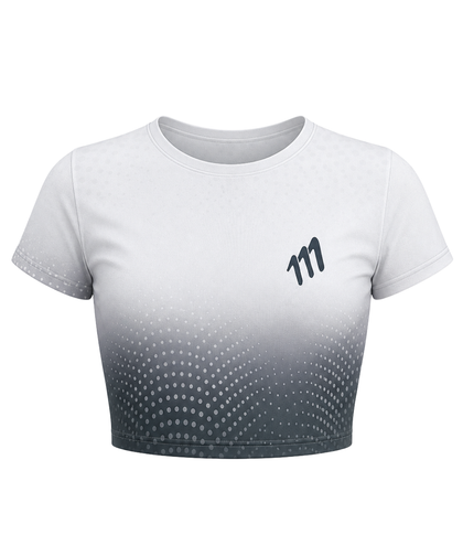 Running crop top brezza mujer