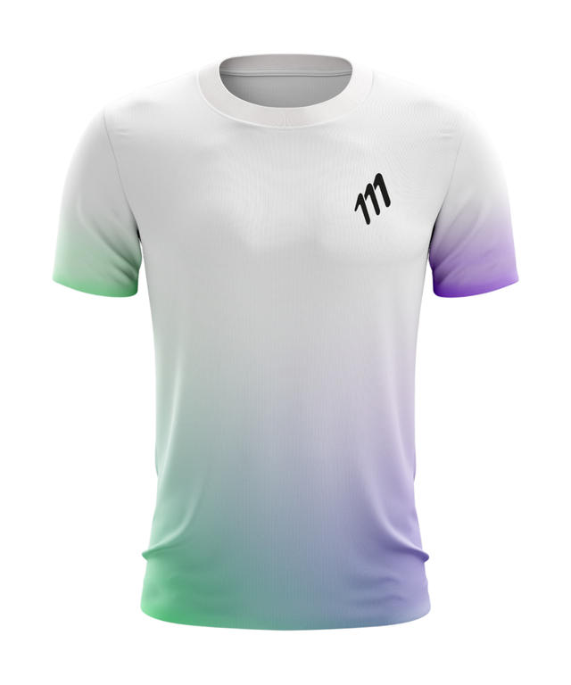 Men's Elite White Running Tee