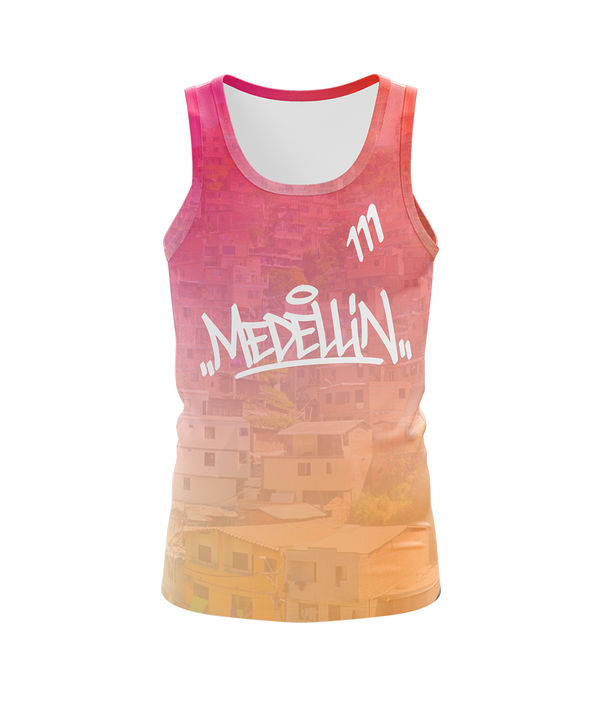 Running tank Medellín hombre